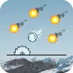 Hyper Casual Meteor VS Saw game thumbnail image