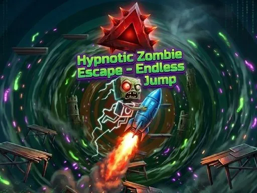 Hypnotic Zombie Escape Endless Jump - game thumbnail image