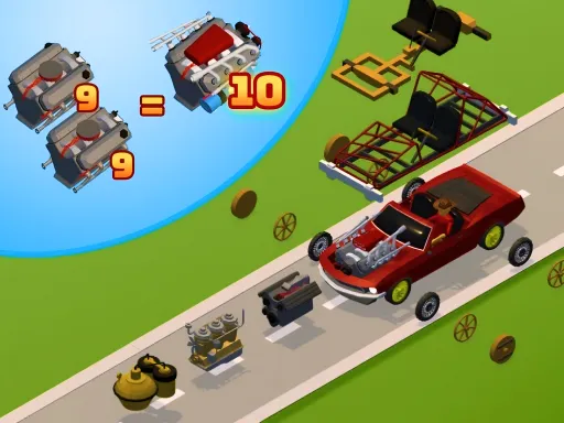 Idle Drive: Merge, Upgrade, Drive - game thumbnail image