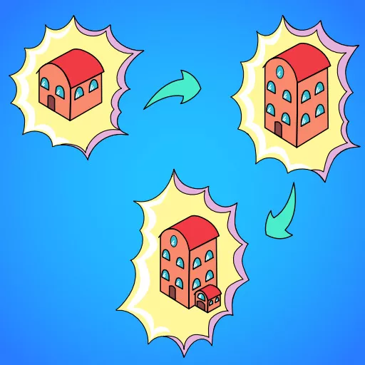 IDLE MERGE CITY - game thumbnail image