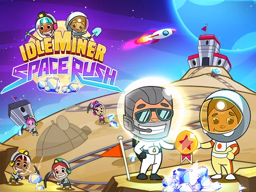 Idle Miner Space Rush - game thumbnail image