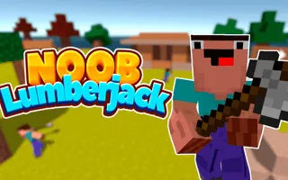 Idle Noob Lumberjack - game thumbnail image