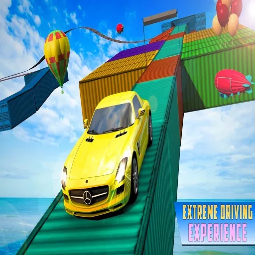 Impossible Stunt Car Tracks Game 3D game thumbnail image