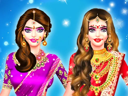 Indian Wedding: DressUp Makeup game thumbnail image