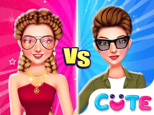 Influencers Girly Vs Tomboy - game thumbnail image
