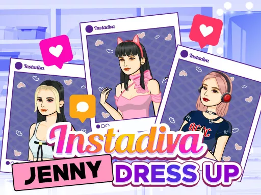 Instadiva Jenny Dress Up - game thumbnail image