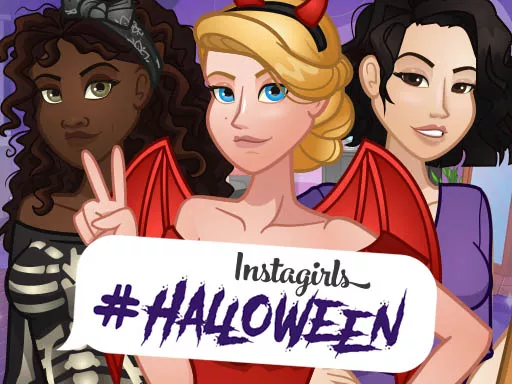 Instagirls Halloween Dress Up - game thumbnail image