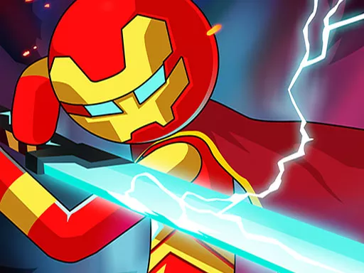 Iron Man - Stickman Fight  - game thumbnail image