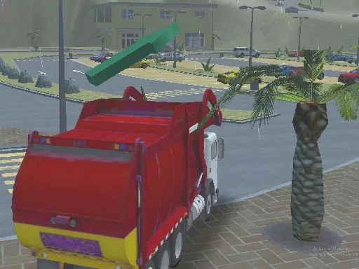 Island Clean Truck Garbage Sim - game thumbnail image