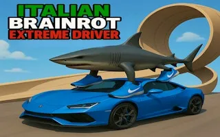 Italian Brainrot Extreme Driver - game thumbnail image