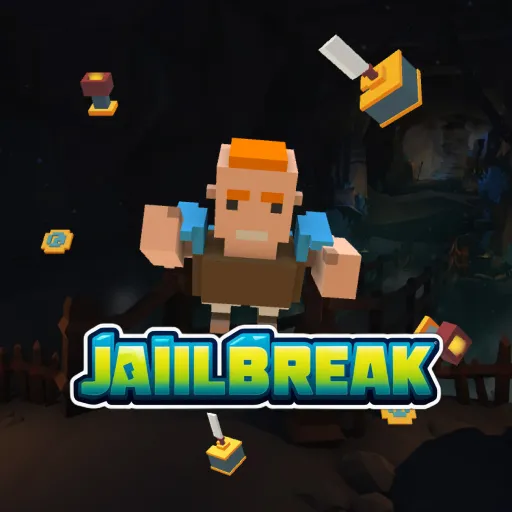 Jailbreak. Roblox jumper game thumbnail image