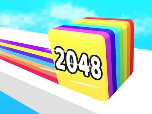 Jelly Run 2048 game thumbnail image