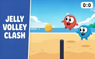 Jelly Volley Clash - game thumbnail image