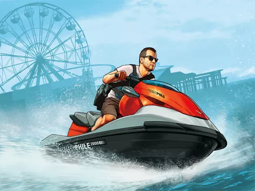 Jet Ski Puzzle - game thumbnail image