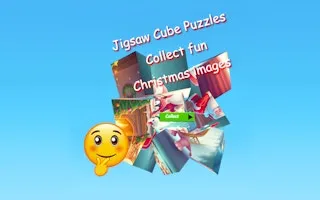 Jigsaw Cube Puzzles Collect Fun Christmas Images - game thumbnail image