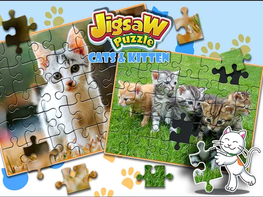 Jigsaw Puzzle Cats & Kitten - game thumbnail image