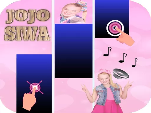 JoJo Siwa Piano Tile - game thumbnail image