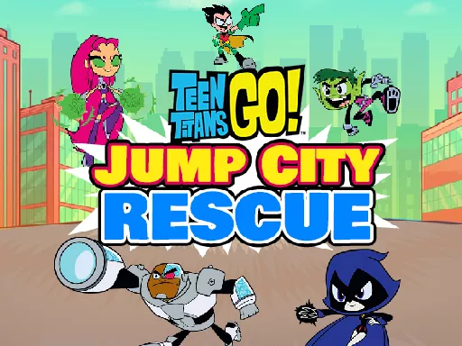 Jump City Rescue - Teen Titans Go - game thumbnail image