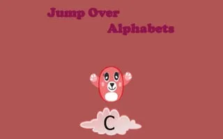 Jump Over Alphabets - game thumbnail image