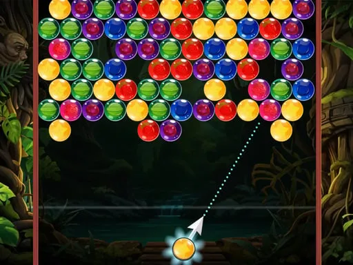 Jungle Bubble Drop game thumbnail image