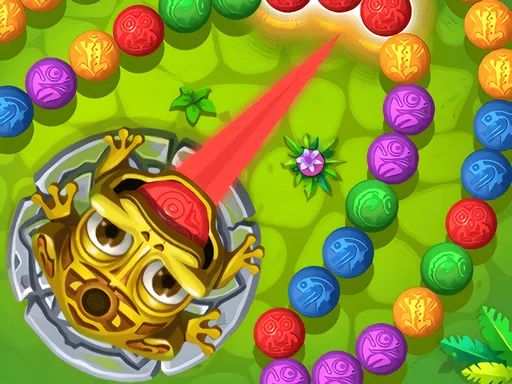 Jungle Marble Pop Blast - game thumbnail image