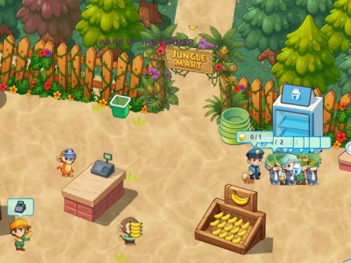 Jungle Mart idle game - game thumbnail image