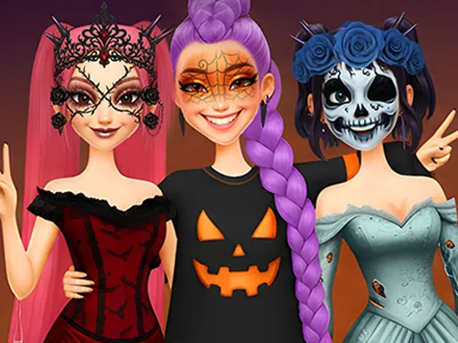 K Pop Halloween Dress Up - game thumbnail image