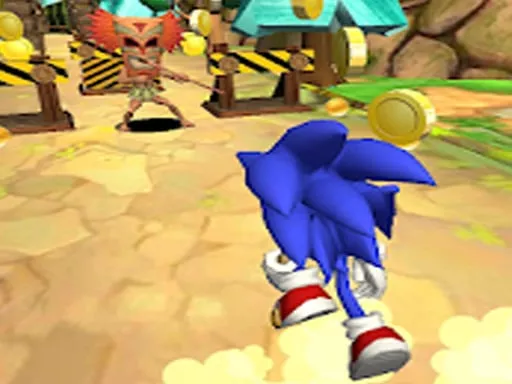 kangaroo Sonic Jump Game - game thumbnail image