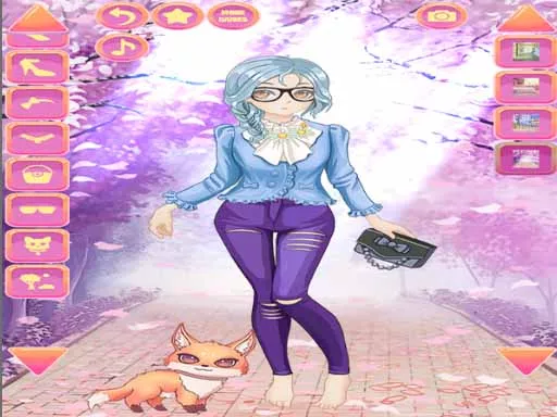 Kawaii Anime  Dress Up - game thumbnail image