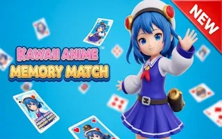 Kawaii Anime Memory Match - game thumbnail image