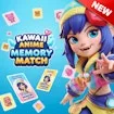 Kawaii Anime Memory Match game thumbnail image