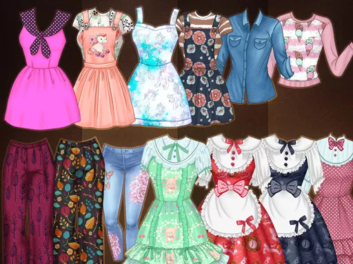 Kawaii High School Fashion Game for Girl - game thumbnail image