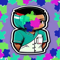 Kawaii Levi Slider Block Blitz - game thumbnail image