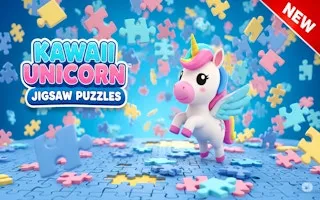 Kawaii Unicorn Jigsaw Puzzles - game thumbnail image