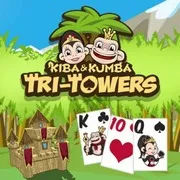 Kiba & Kumba: Tri Towers Solitaire - game thumbnail image