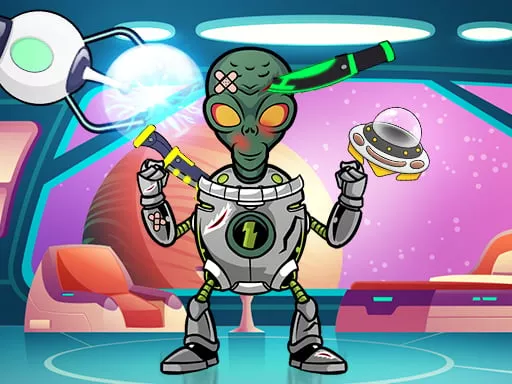 Kick The Alien - game thumbnail image