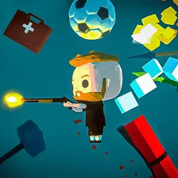 Kick the ball and shoot - game thumbnail image