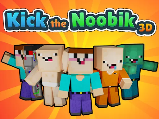 Kick the Noobik 3D - game thumbnail image