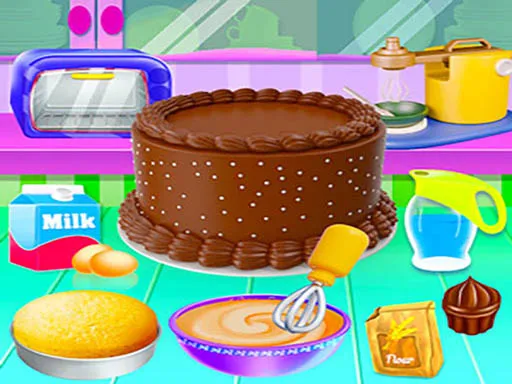 Kid Cakes Maker Cooking Bakery game thumbnail image