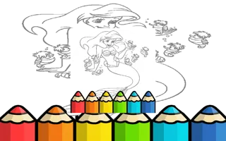 Kid Mermaids Coloring - game thumbnail image