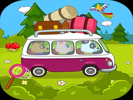 Kids camping - game thumbnail image