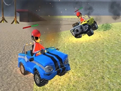 Kids car demolition cartoon 2022 - game thumbnail image