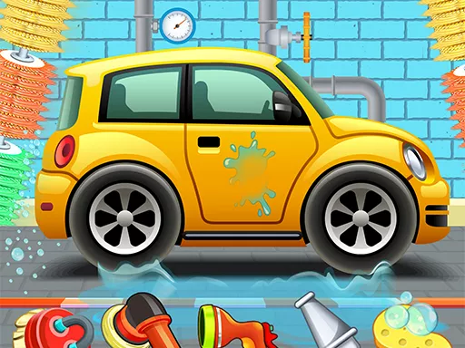 Kids Car Wash Service Auto Workshop Garage - game thumbnail image