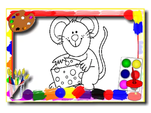 Kids Cartoon Coloring Book - game thumbnail image