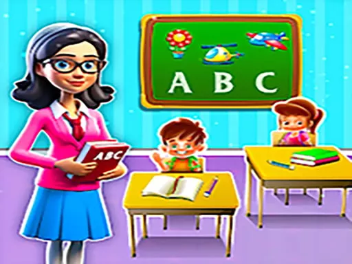 Kindergarten School Teacher - game thumbnail image