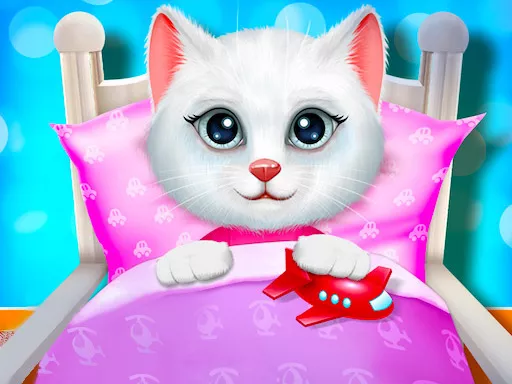 Kitty Bedtime Activities - game thumbnail image