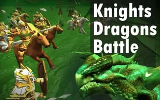  Knights vs Dragons Battle Simulator - game thumbnail image