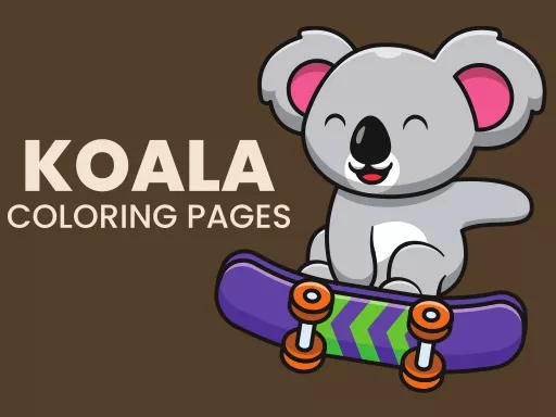 Koala Coloring Pages - game thumbnail image