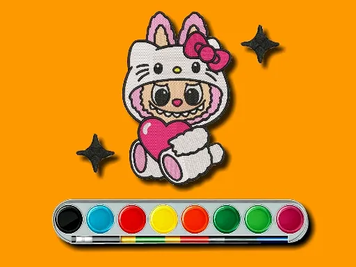 Labubu Coloring Adventure game thumbnail image