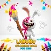 Labubu Coloring Book for Kids game thumbnail image